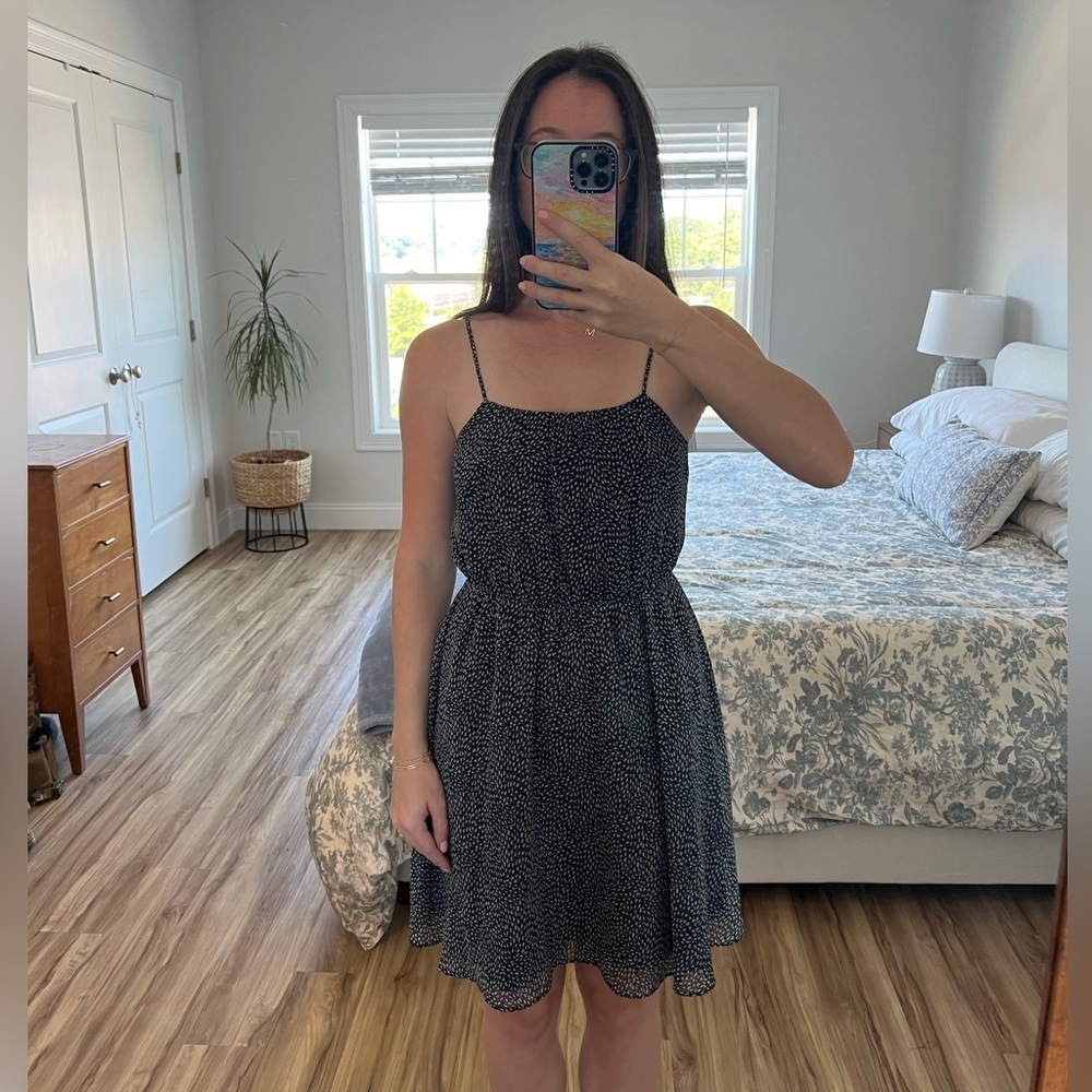 LOFT Printed Mini Dress
